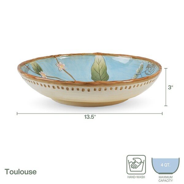 Fitz and Floyd Toulouse Large Serving Bowl