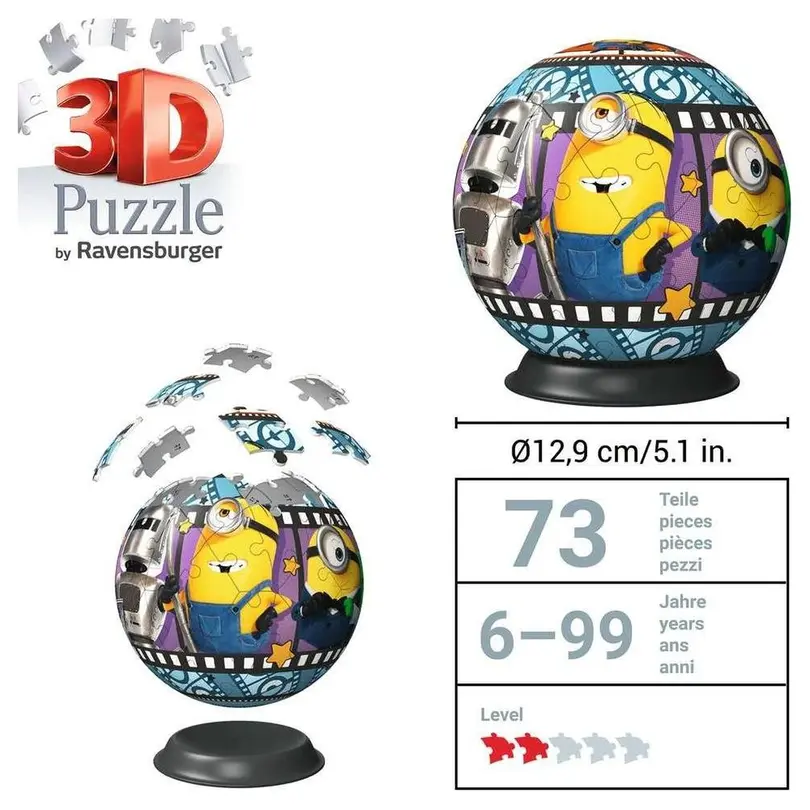 3D-Puzzle 72-teilig Minions