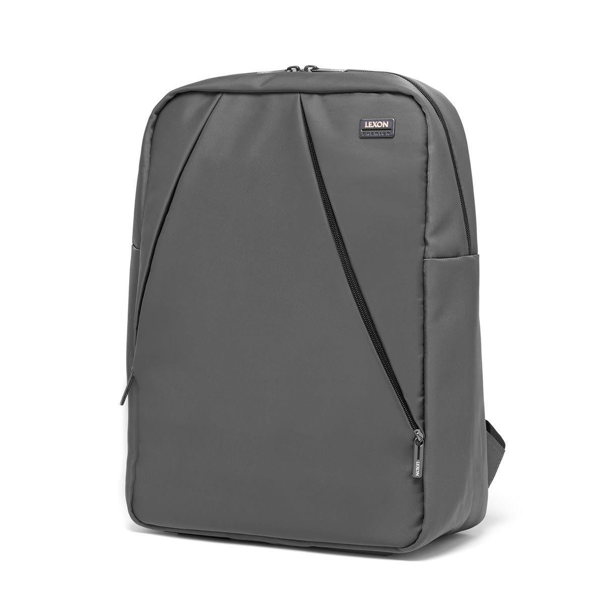 SLIM BACKPACK - Sac à dos premium plus en PVC gris