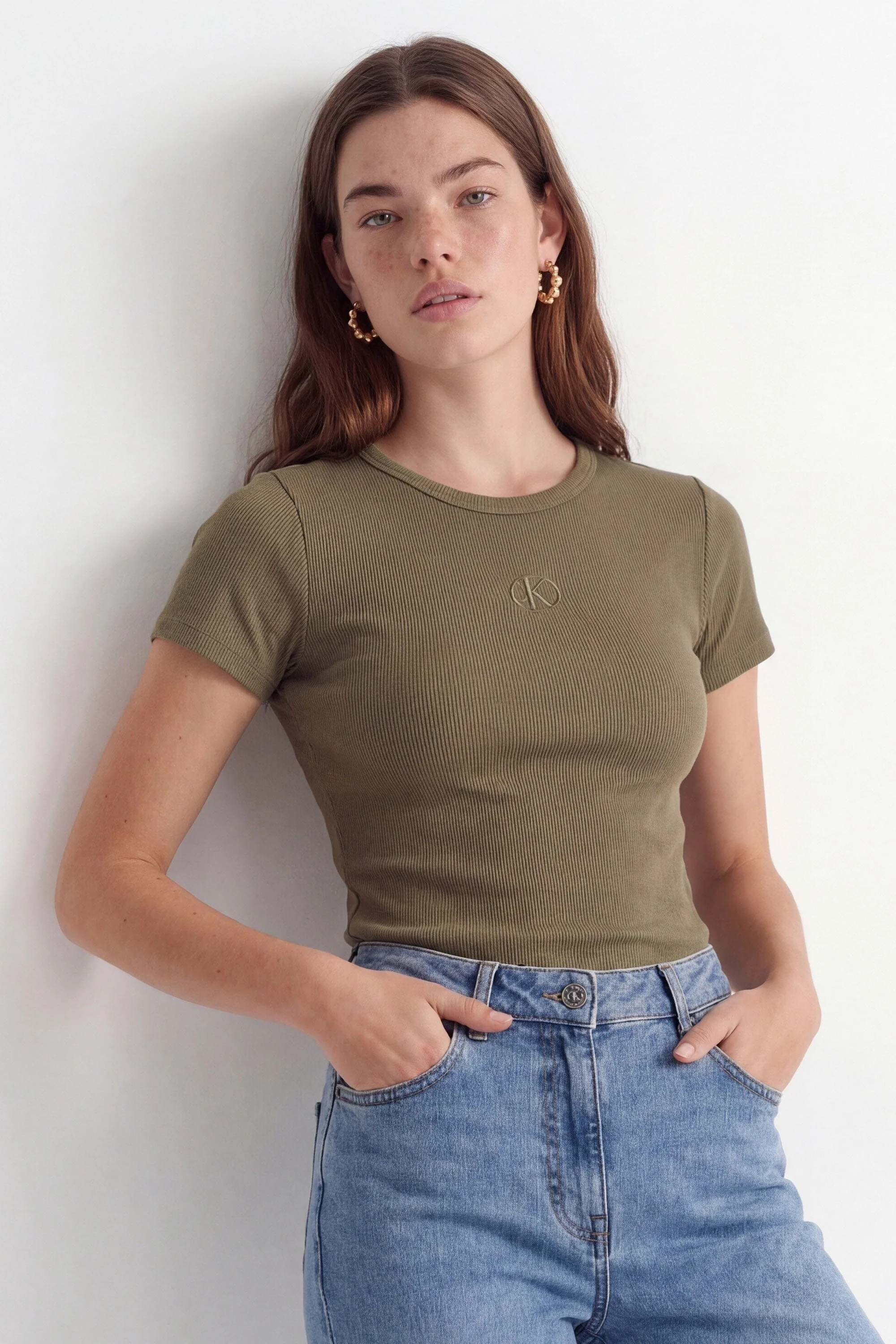 TEE SHIRT - CARISSA - OLIVE
