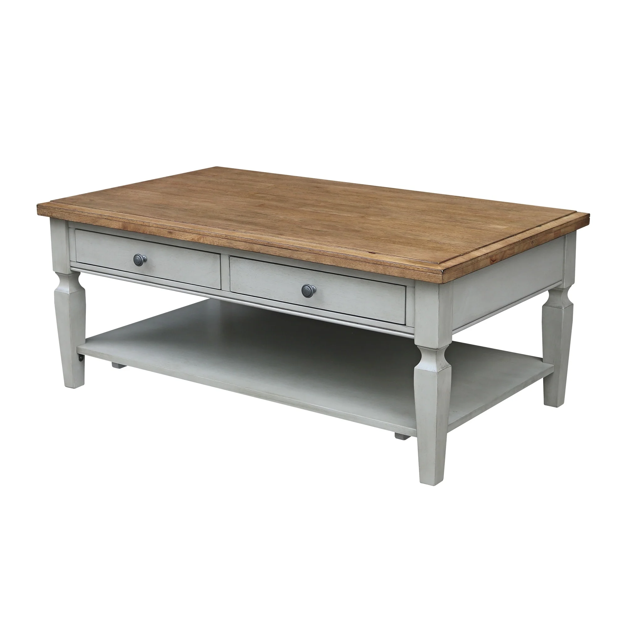 Vista Solid Wood Coffee Table - 48W x 28D x 20H