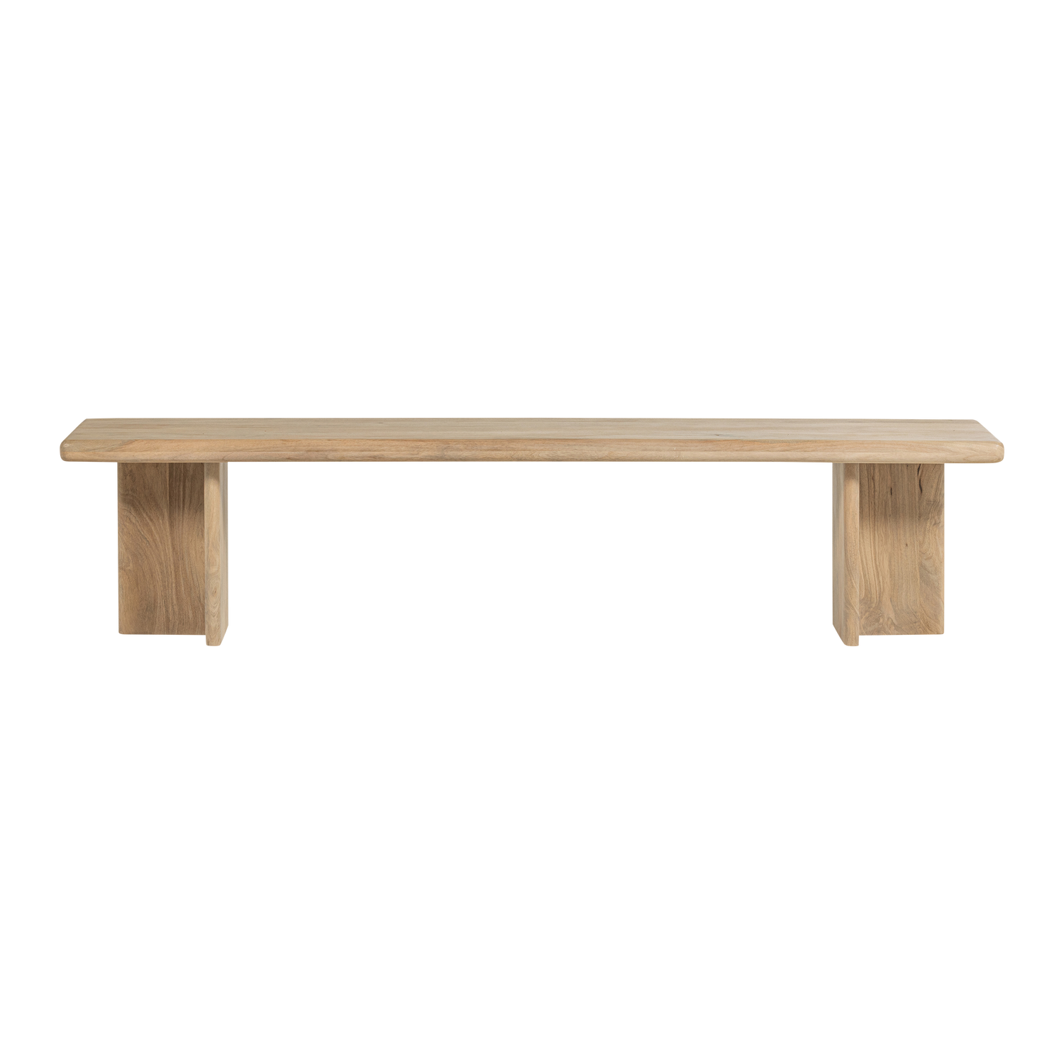 WOOOD eetbankje 180 cm Ato - Mangohout - Naturel - 47x180x45