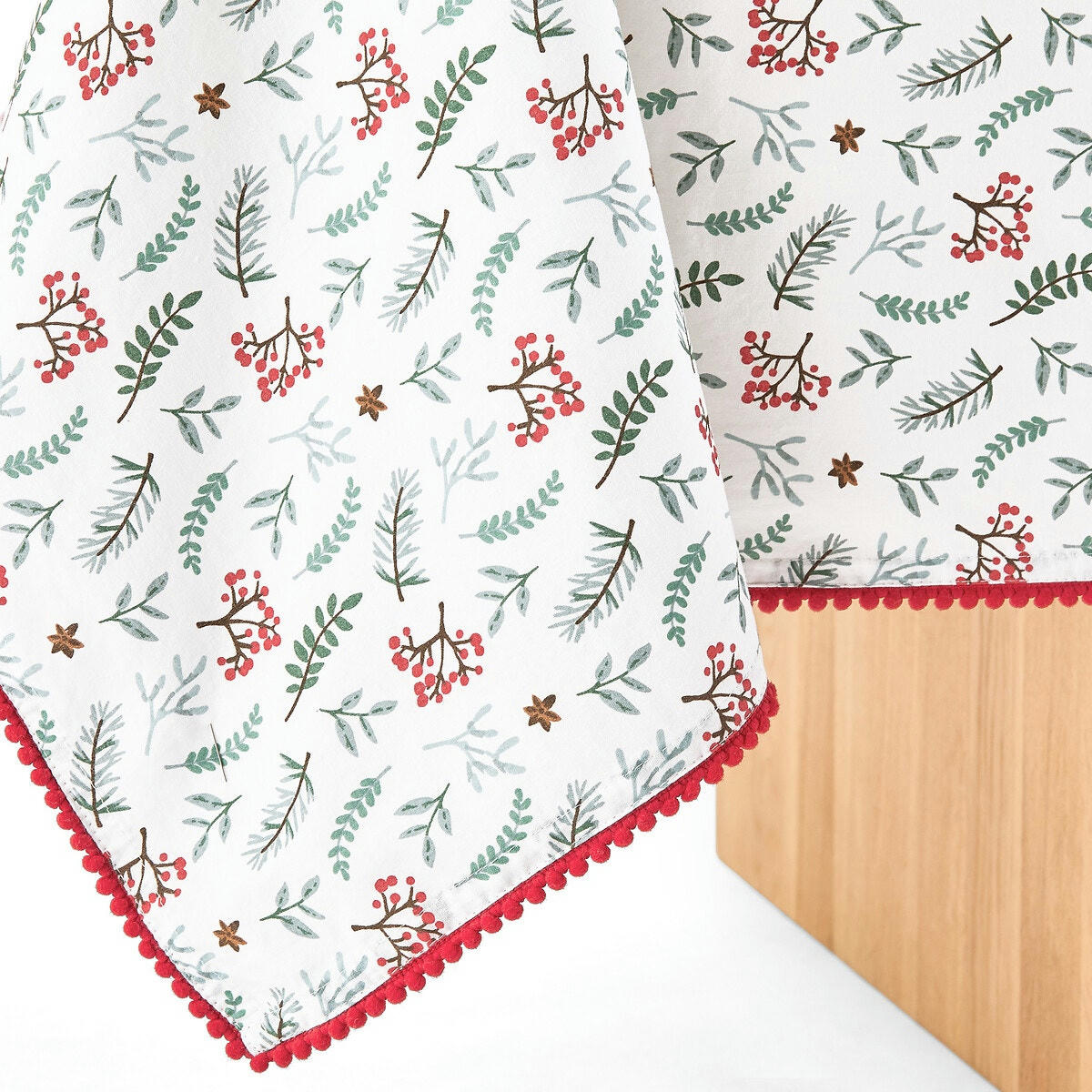 Nappe coton lavé, Winter berry