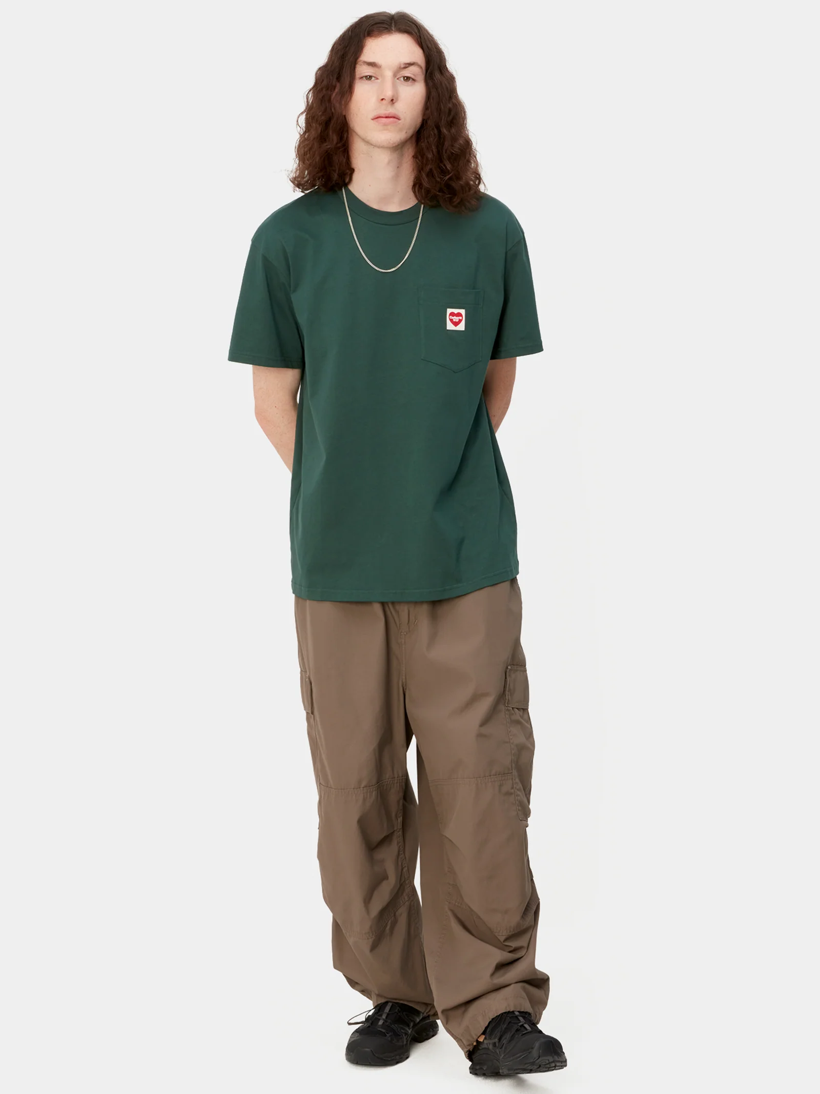 Short Sleeve Heart Pocket T-Shirt