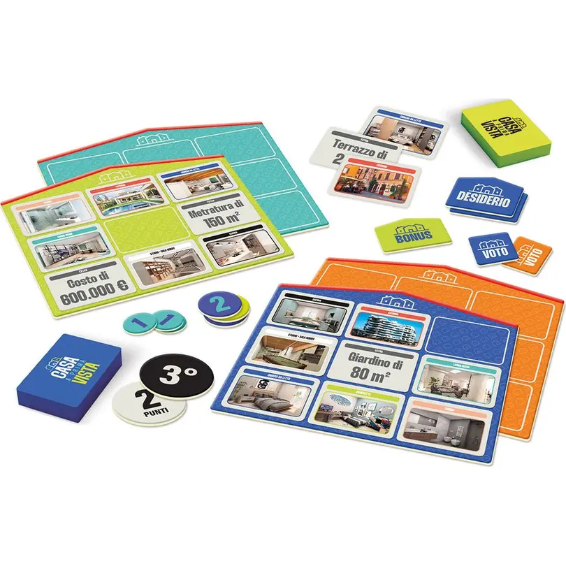 Brettspiel Casa a prima vista