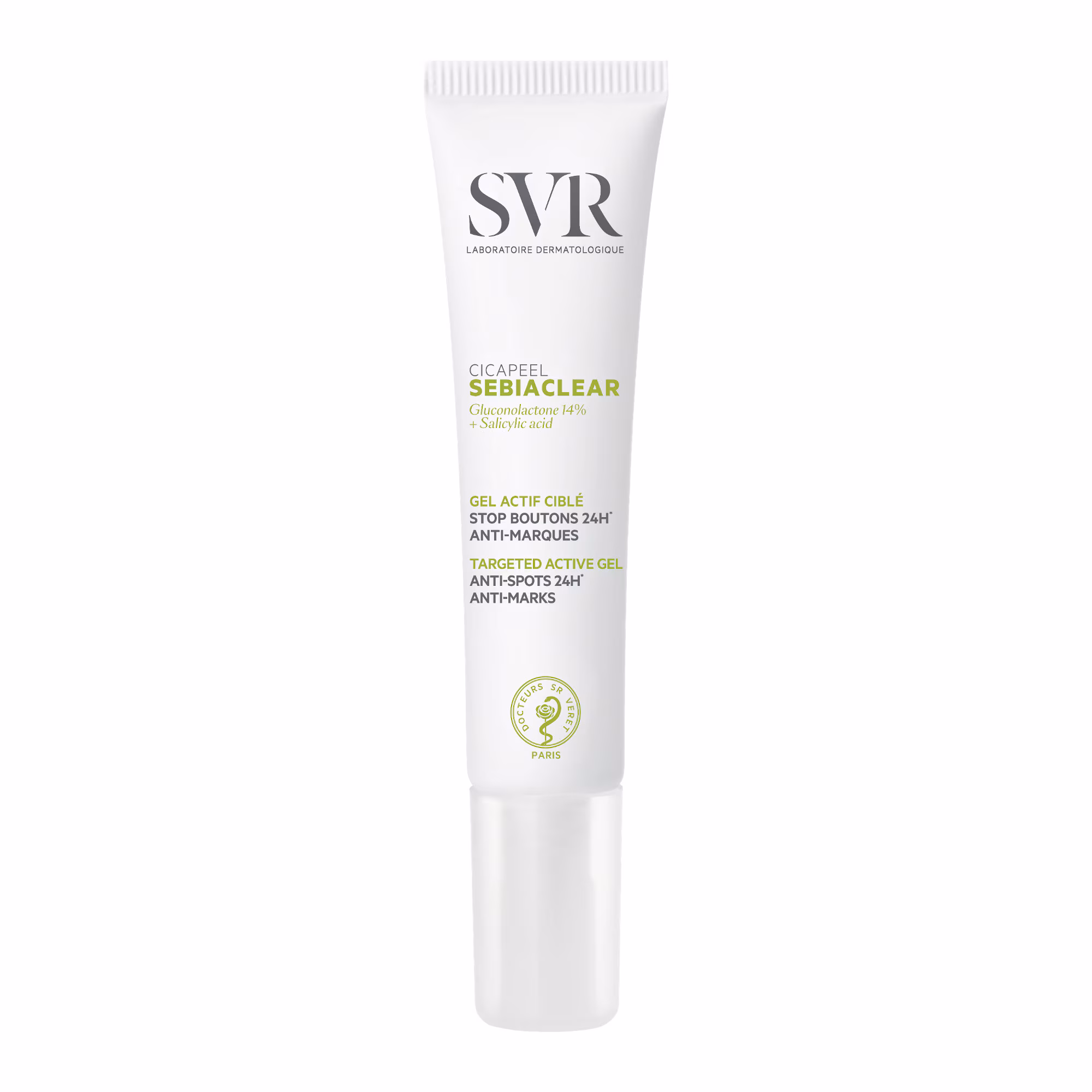 SEBIACLEAR CICAPEELGel actif ciblé stop-boutons 24h* anti-marques