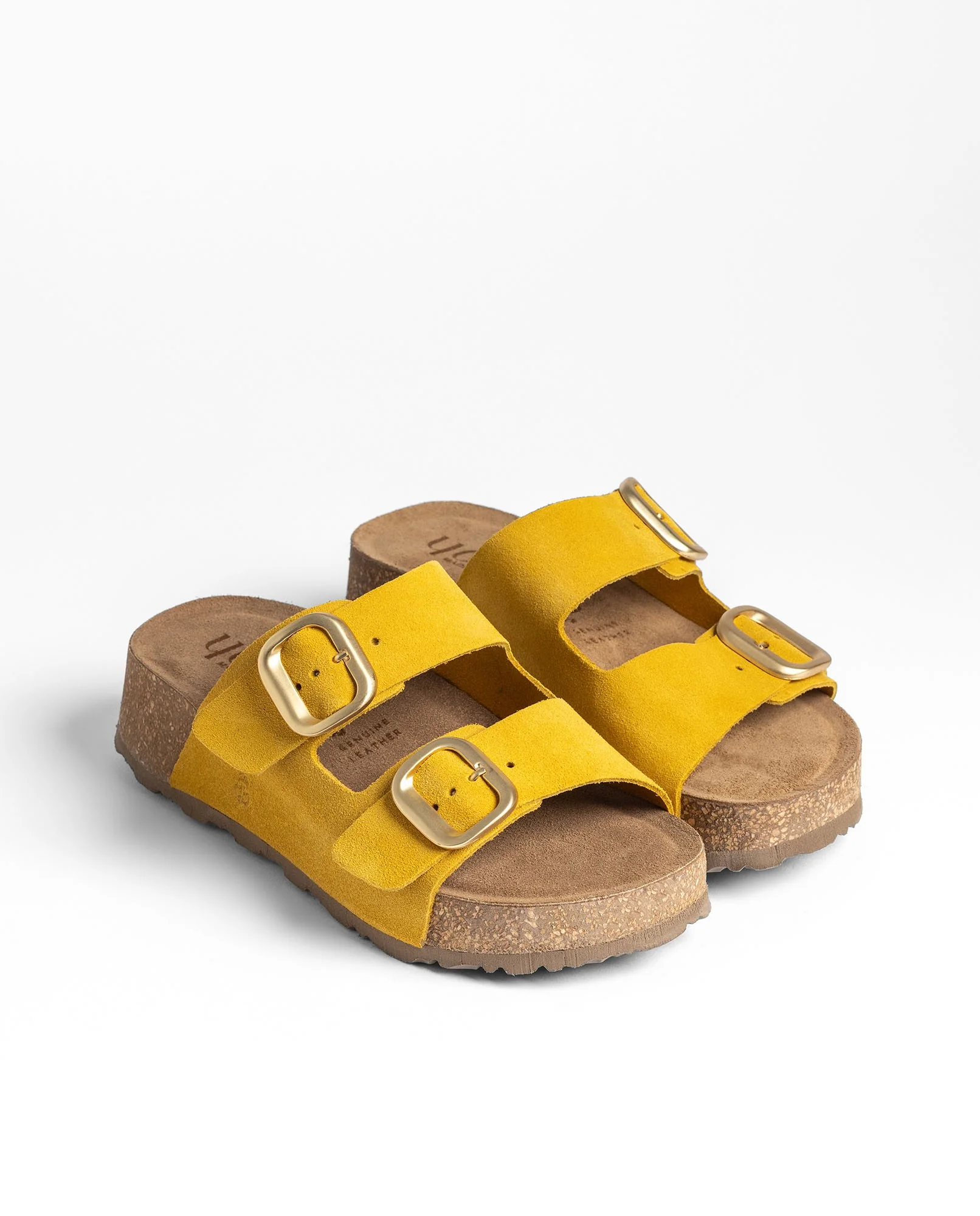 Sandalia plataforma WIWI-003 amarillo