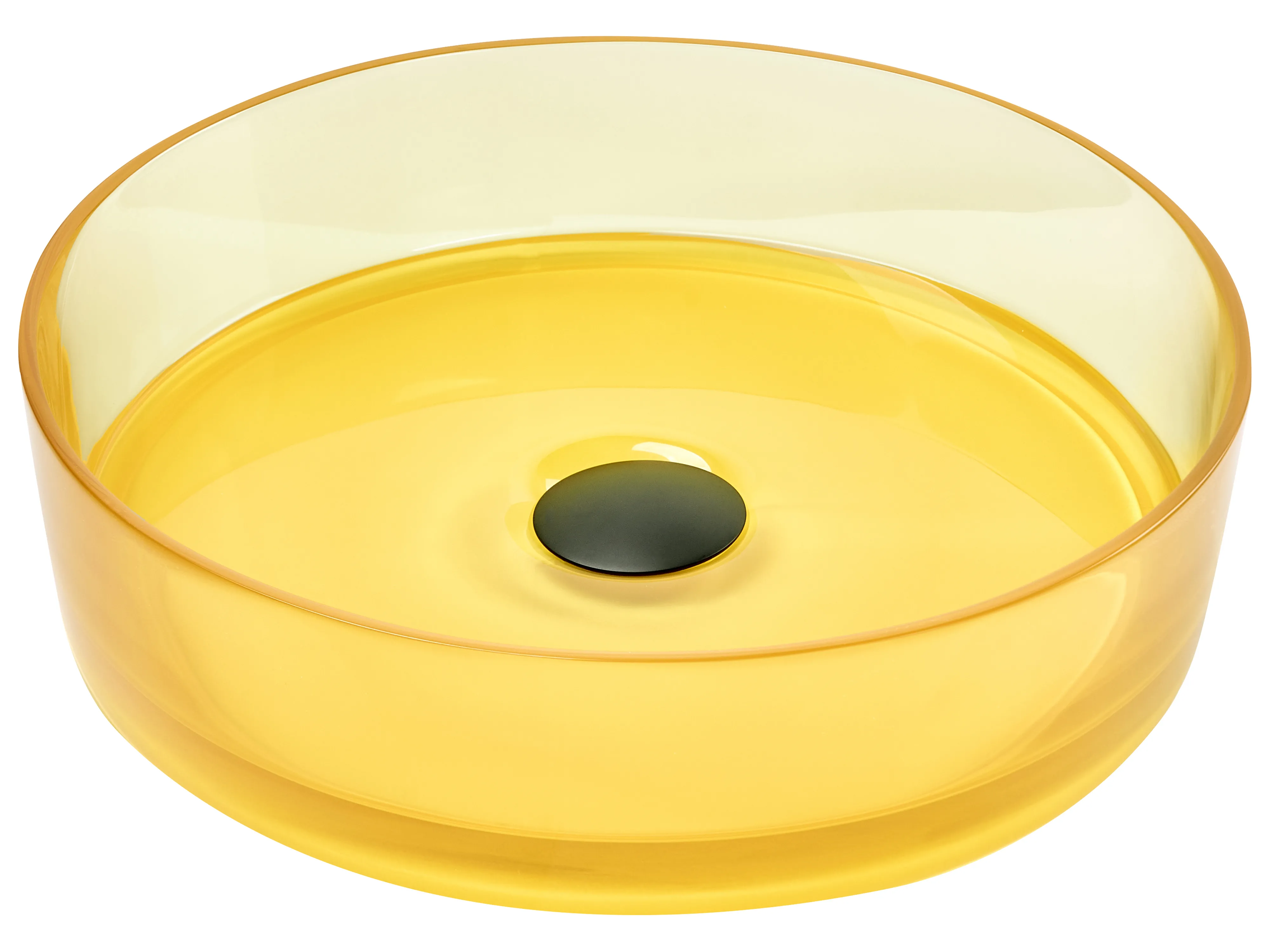 Countertop Basin TOLOSA ? 360 mm Solid Surface Yellow