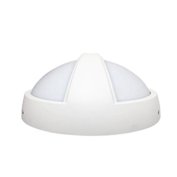 Applique Murale LED 15W Blanche Ronde - SILUMEN - Blanc Neutre 4200k - Cuisine - Design - IP44