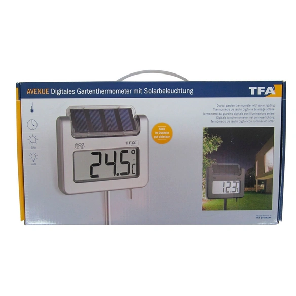 Digitalthermometer, Breite: 17,5 cm, Temperaturbereich: -25 bis 70 °C