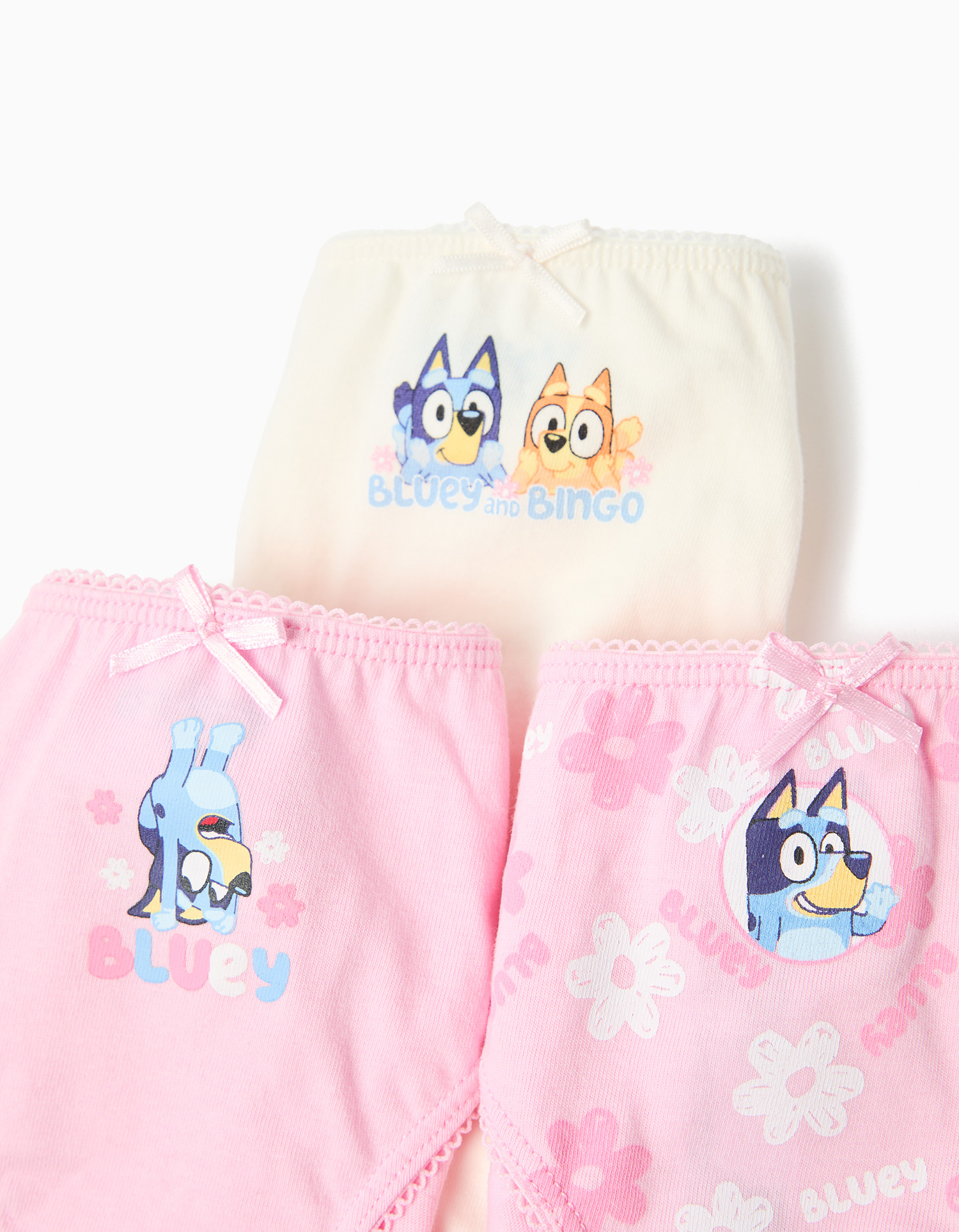 Pack 3 Cuecas 'Bluey', Menina, Multicor