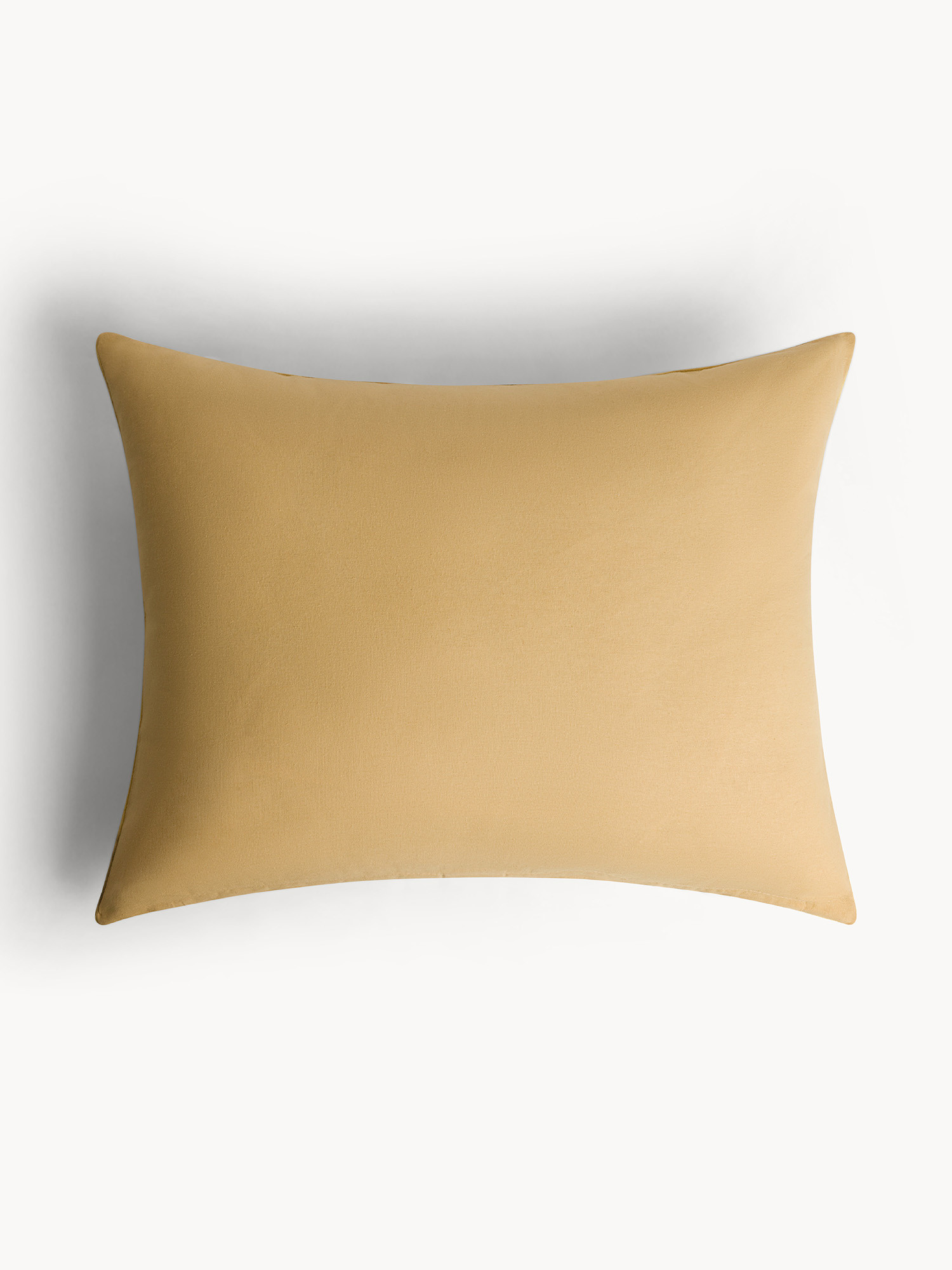 Cuscino 40x50 cm in lino eco-print foliage