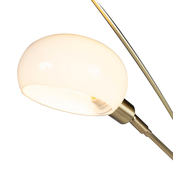 Lampadaire Art déco doré 5 lumières - Sixties Marmo