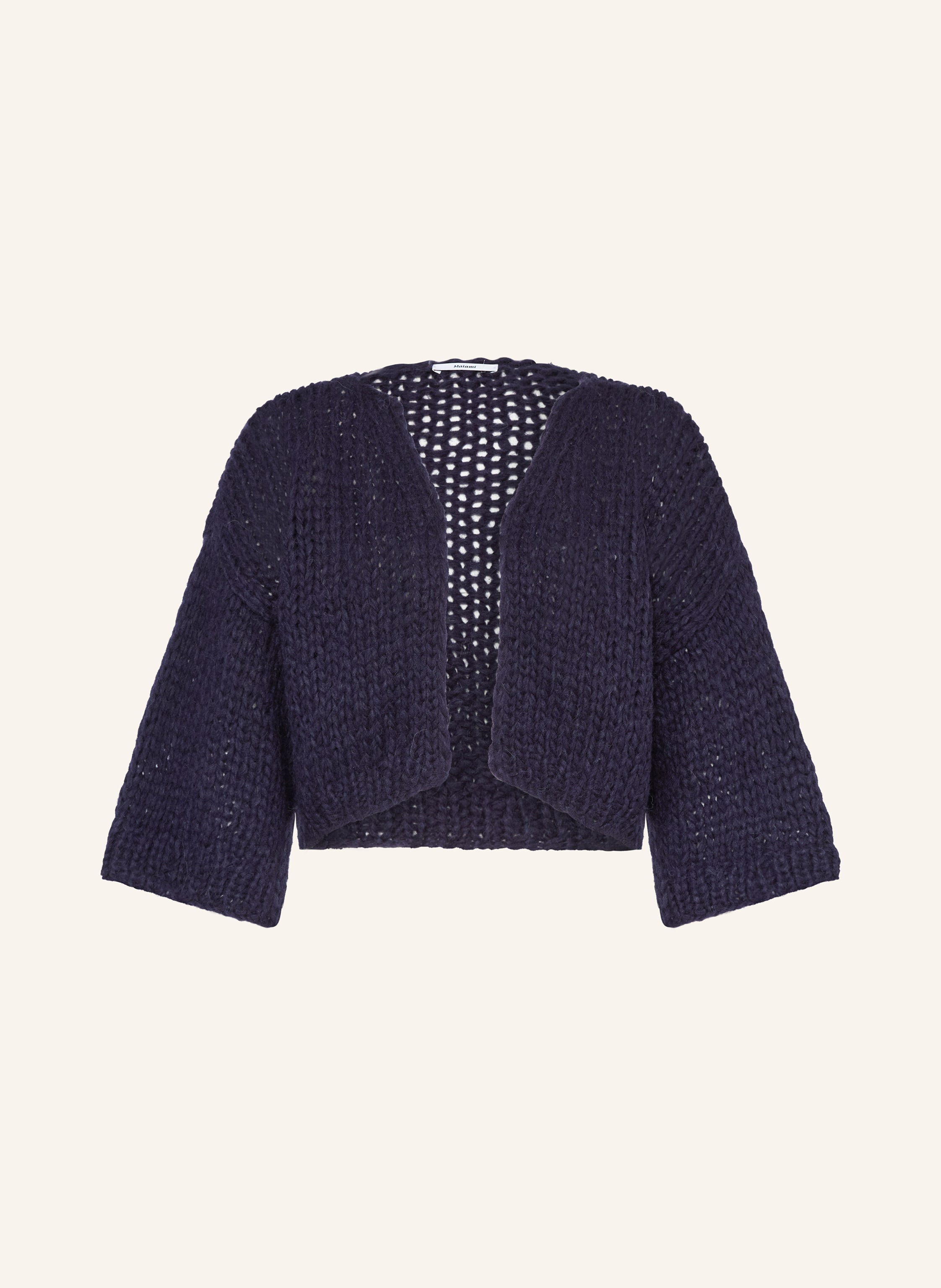 MAIAMI Strickhülle aus Alpaka mit 3/4-Arm