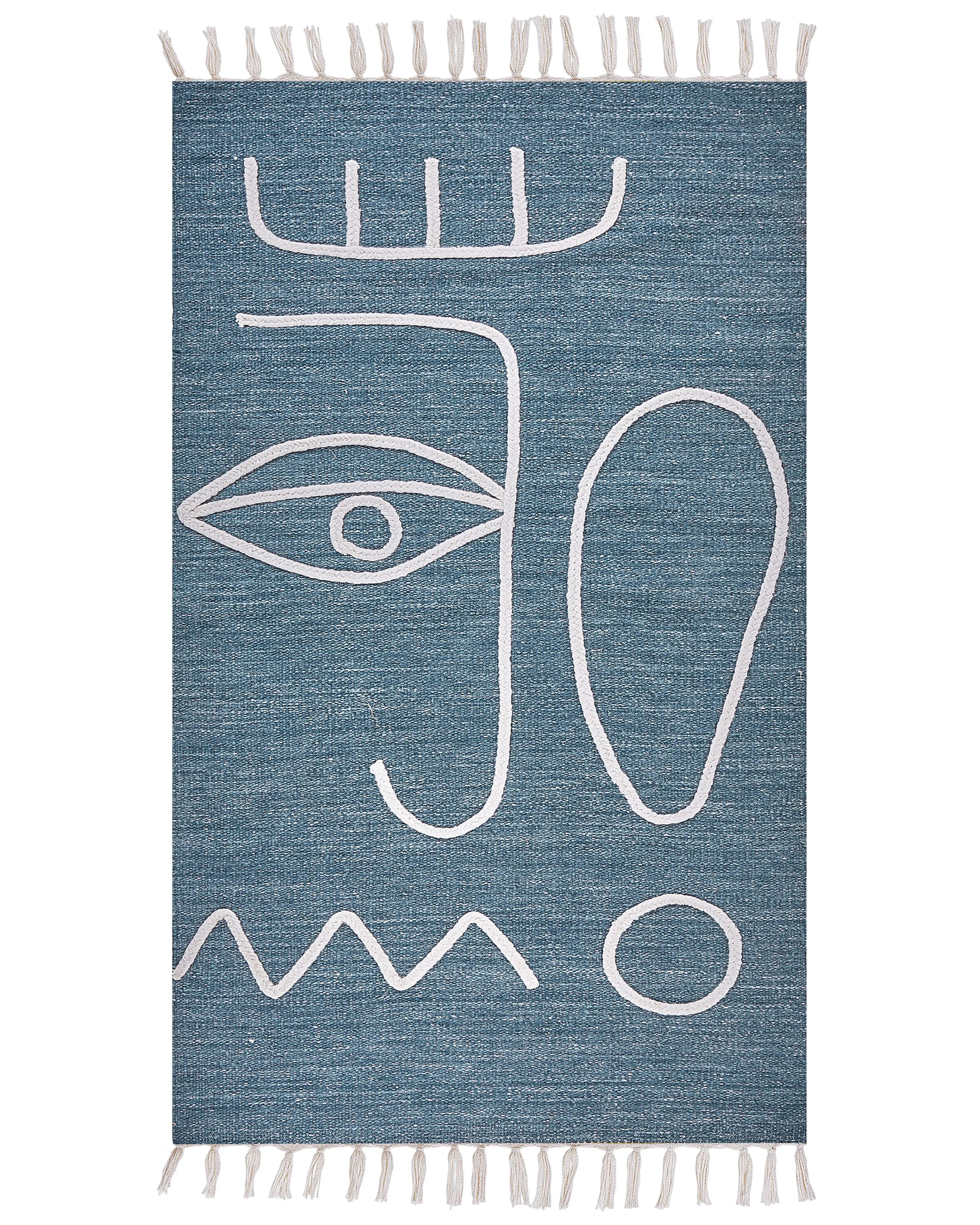 Outdoor Rug YAVU Blue 140 x 200 cm