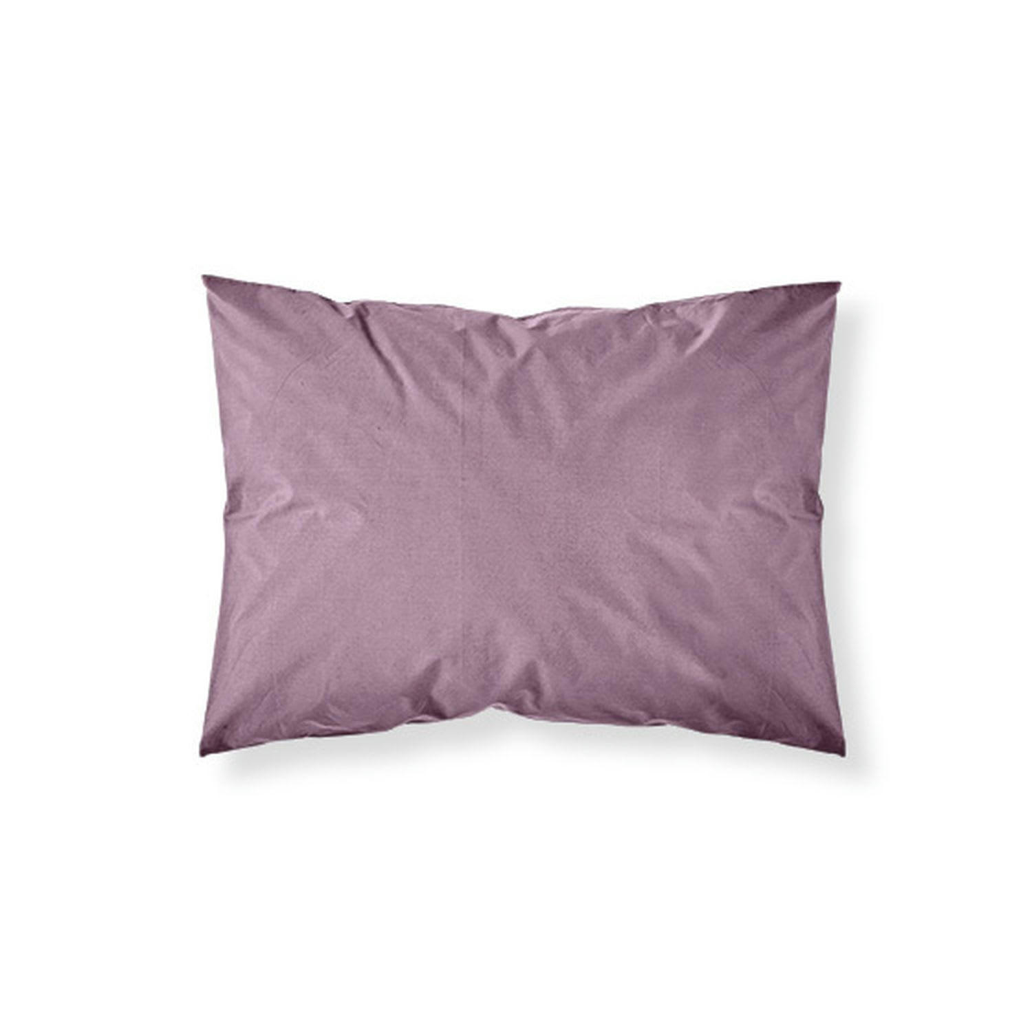 - Taie d'oreiller figue 100% coton 57 fils 50 x 70 cm violet
