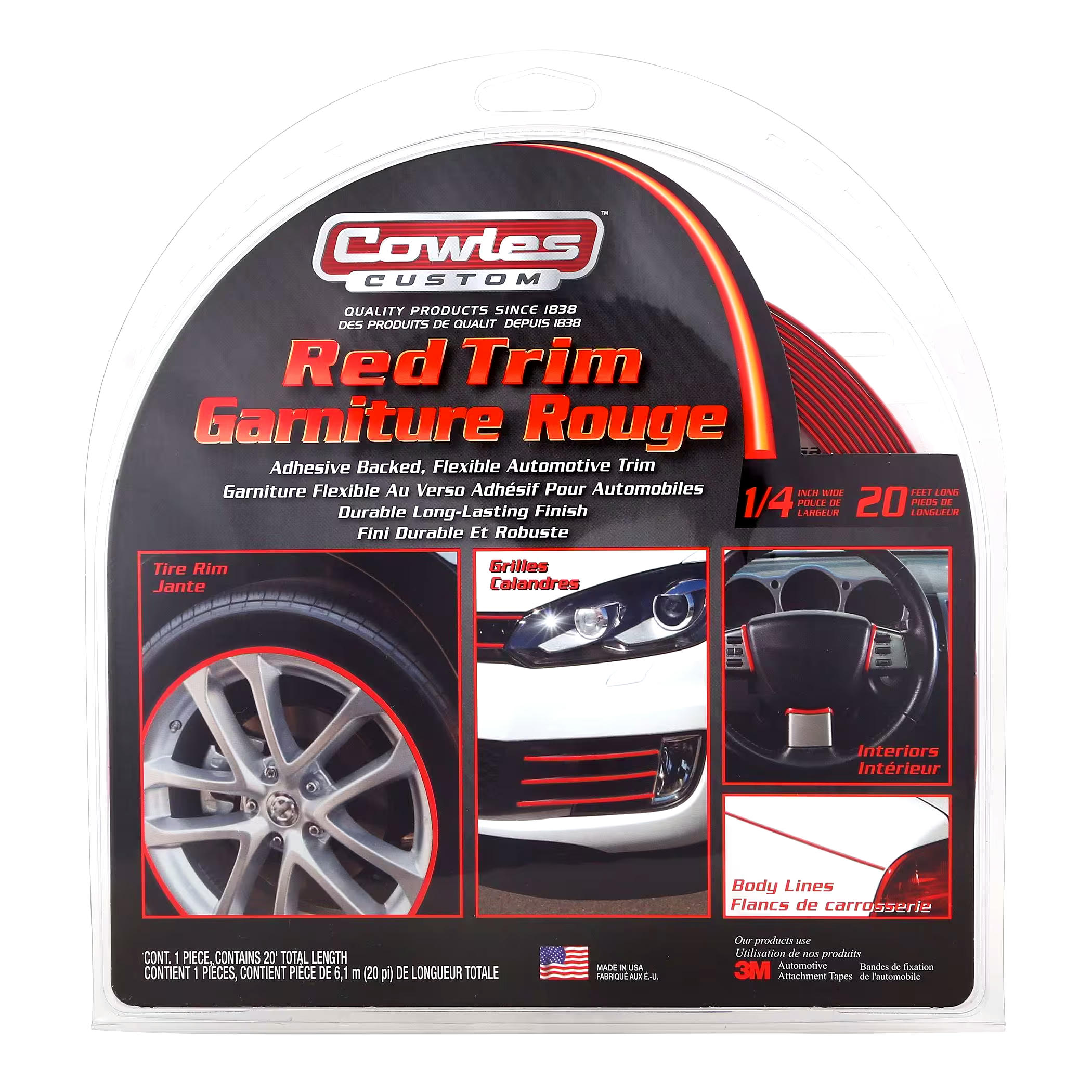 1/4-in Accent Molding, 20-ft