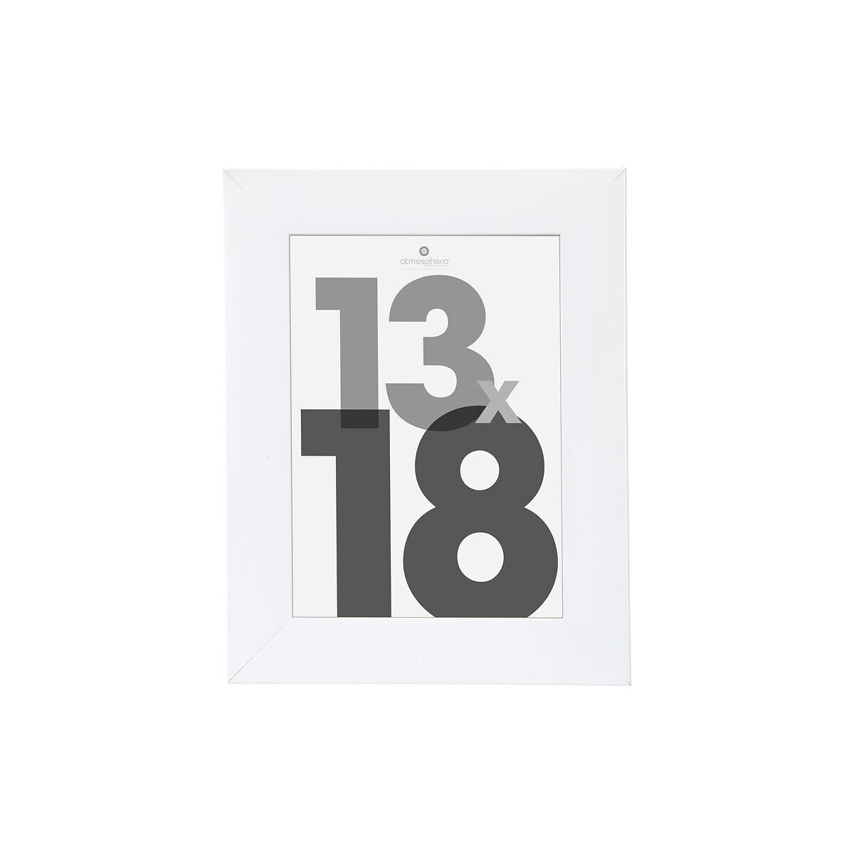 Moldura para fotos branca 13x18cm