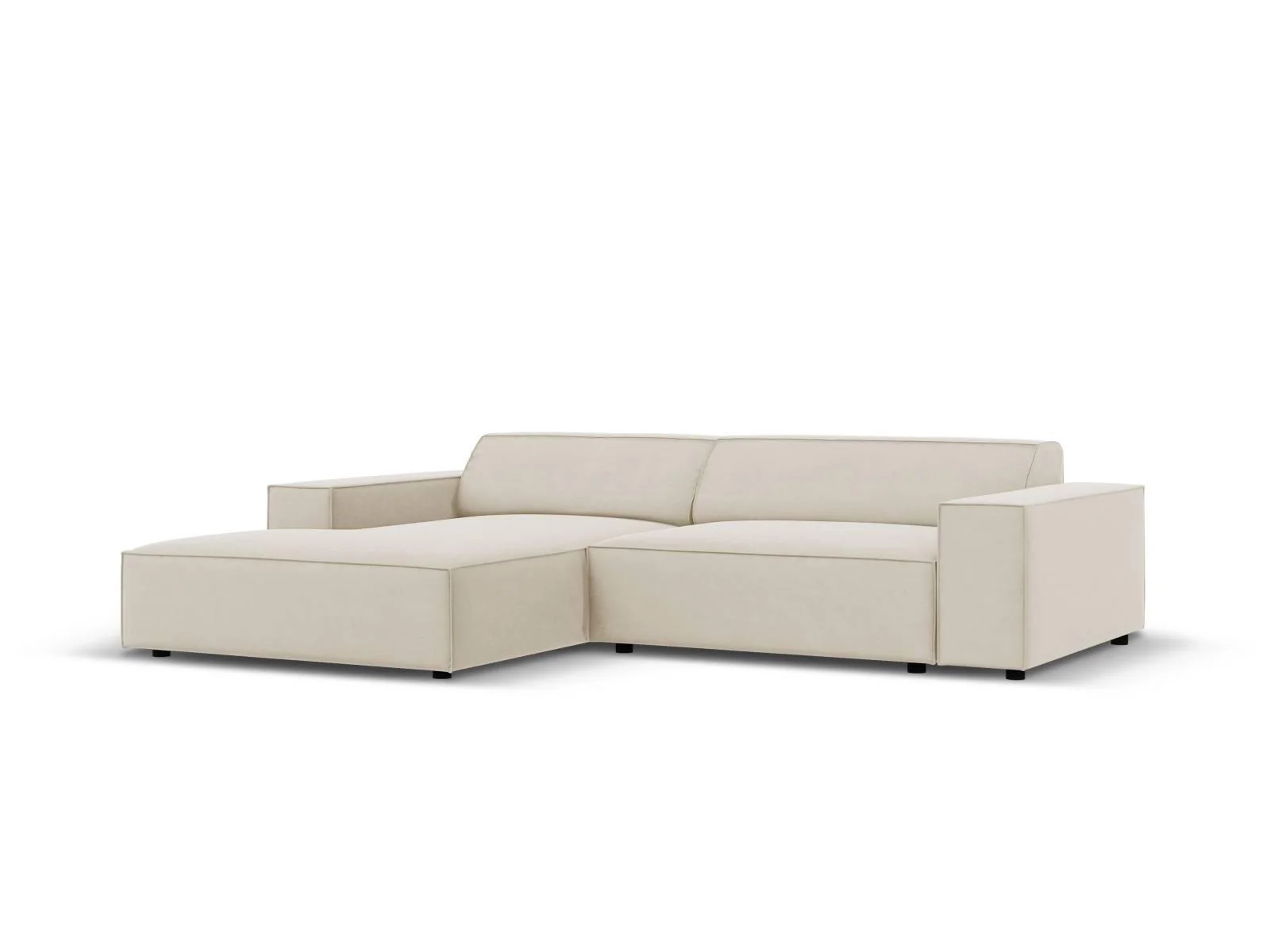 4-zits hoekbank Jodie velvet links
