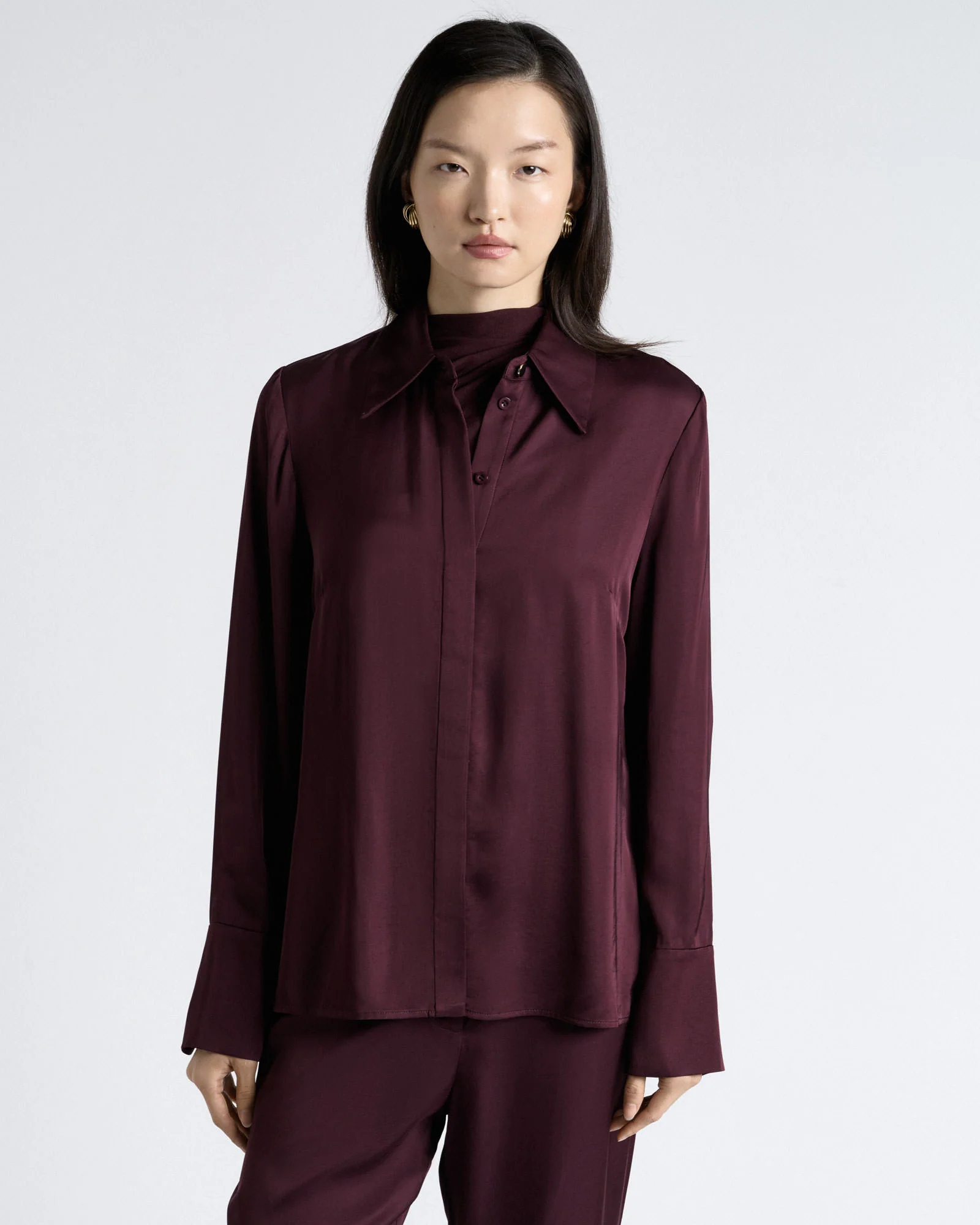 Viscose Satin Shirt