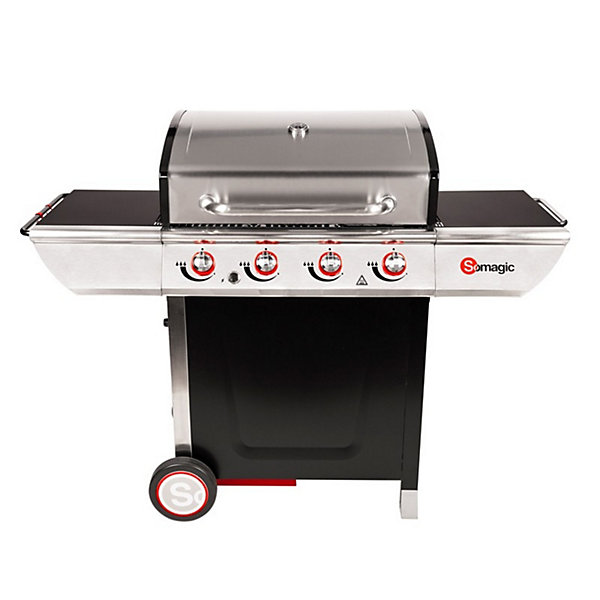 MANHATTAN 400GPI barbecue à gaz 4 brûleurs 14kW - SOMAGIC