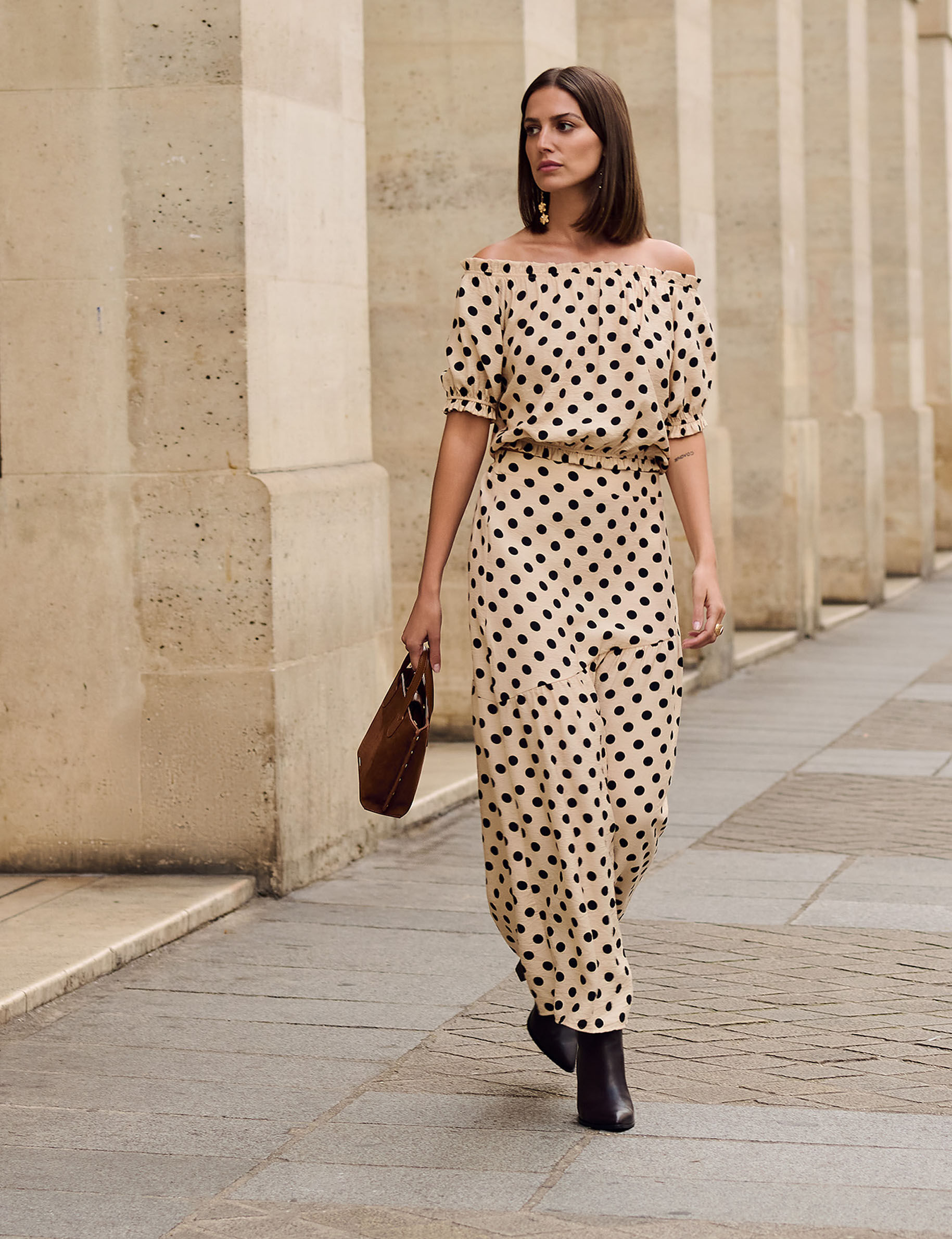 Fitted Long Skirt Multicolor Women