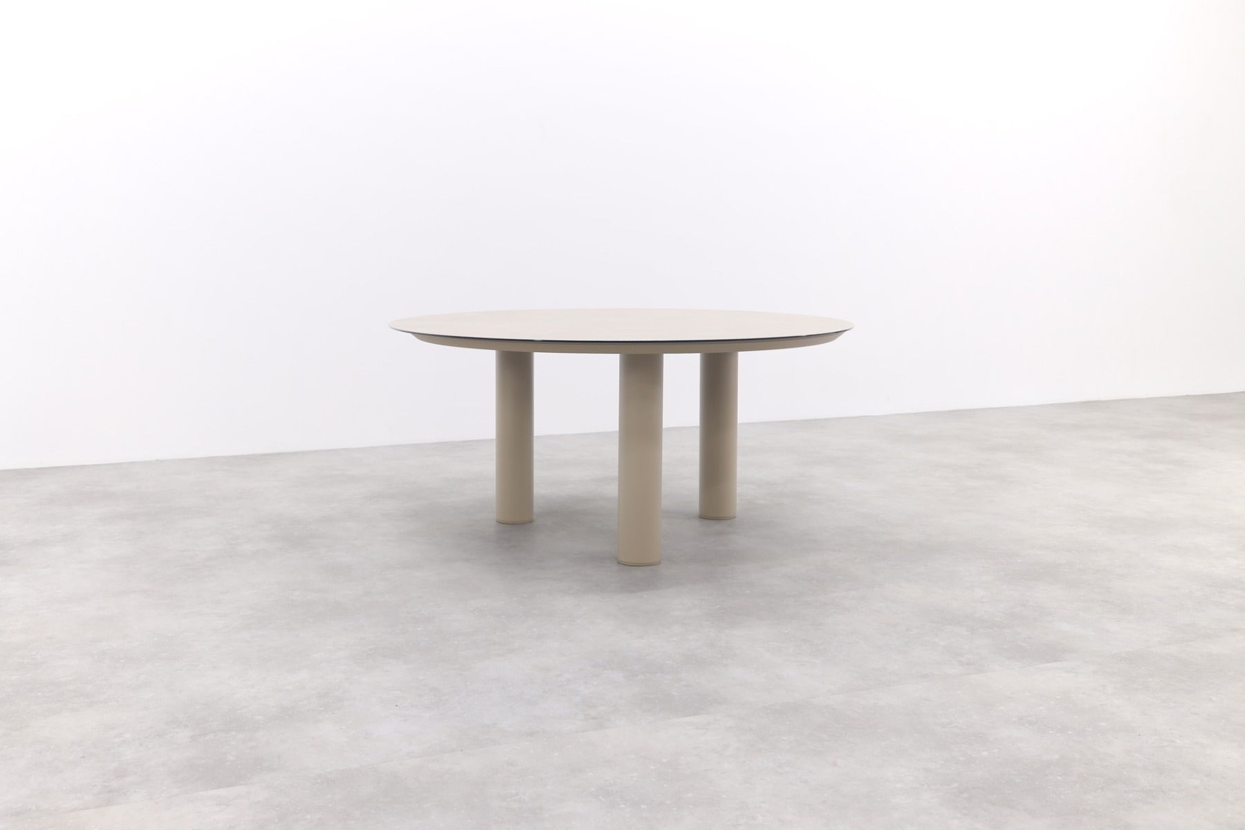 Taste Donato ronde dining tuintafel Ø160 cm. - Latte