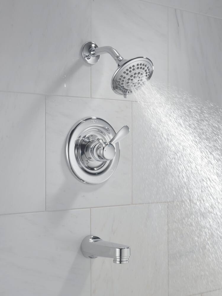 Delta Monitor 17 Series Tub & Shower Trim, Chrome