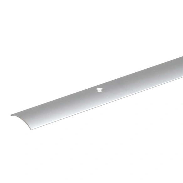 Übergangsprofil, eloxiert, LxB: 90x3 cm, gebohrt