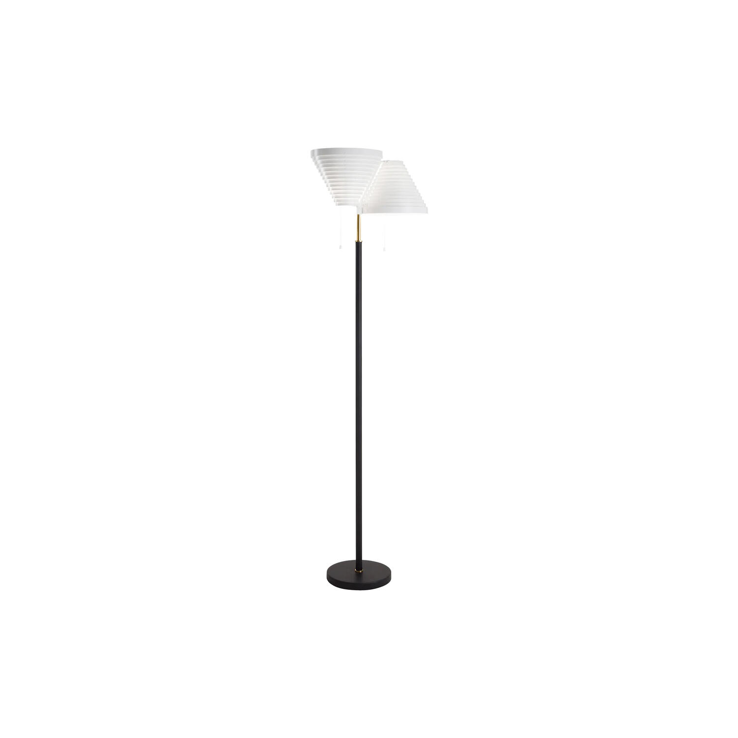 Floor Light A810, polished brass