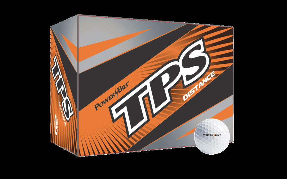 PowerBilt TPS Distance Golf Balls, 24-pk, White