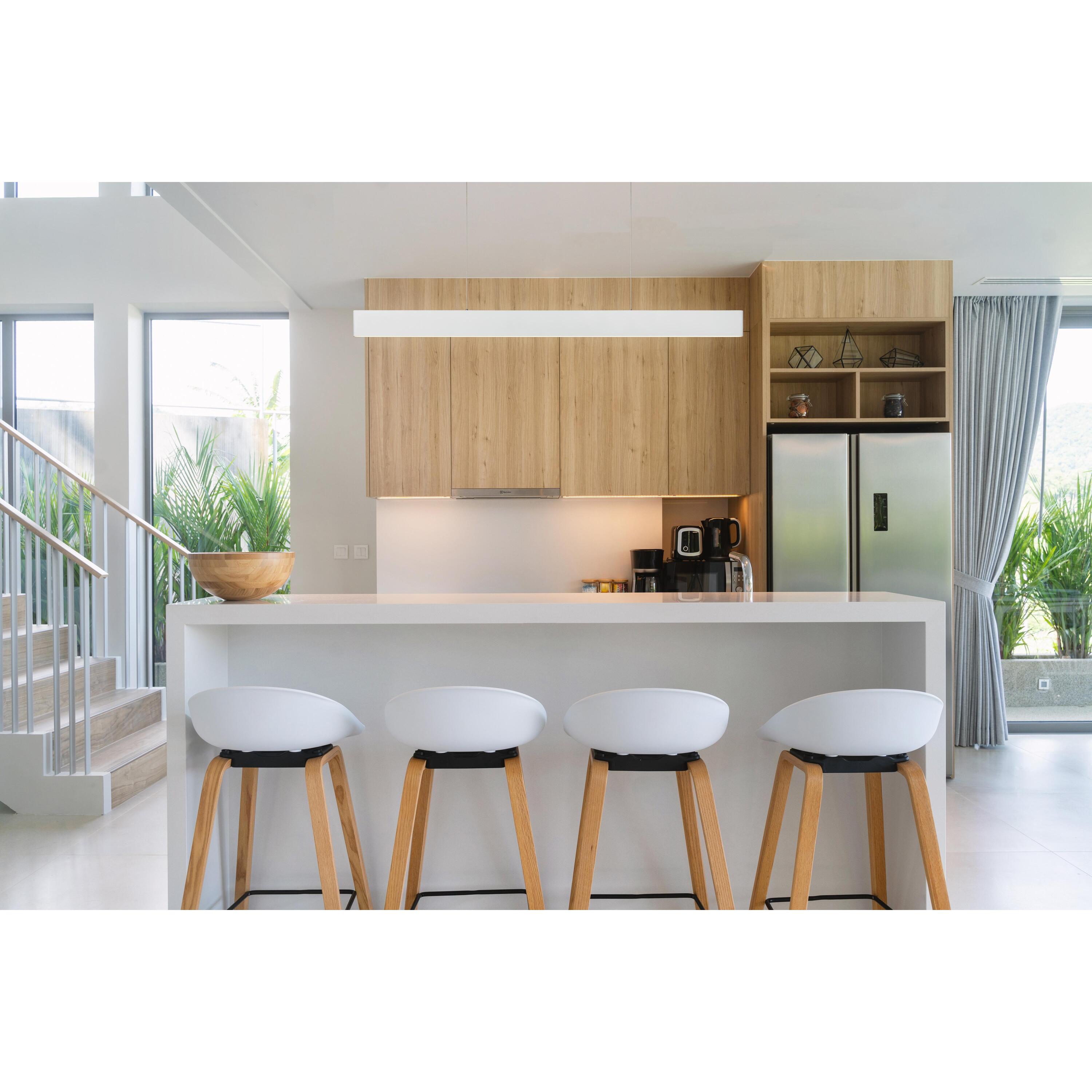 Raya hanglamp LED wit
