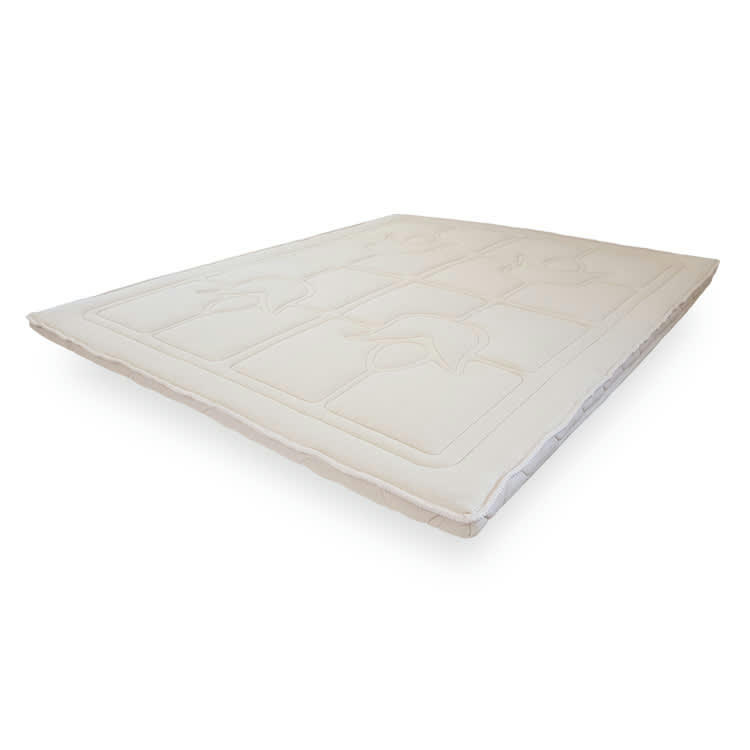 SURMATELAS - Surmatelas 100%  latex naturel et coton bio 140x190
