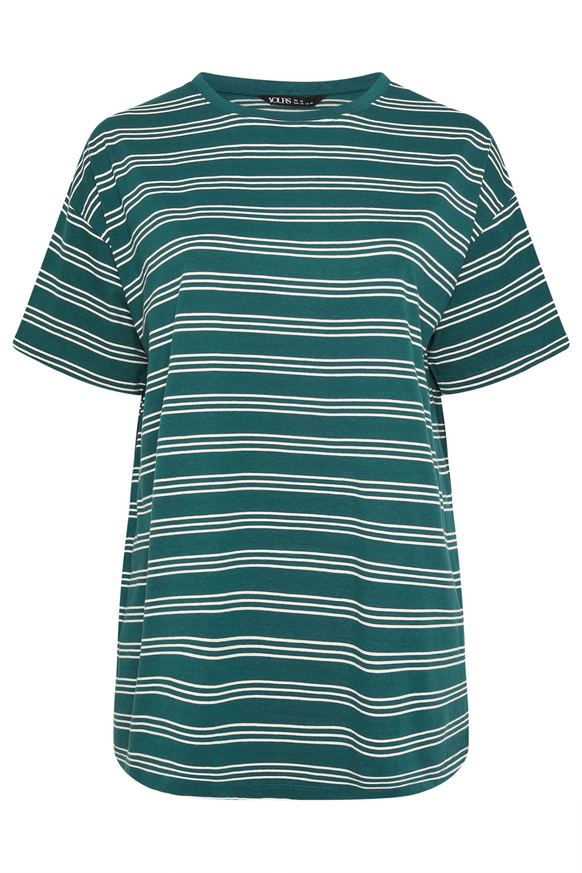Yours Stripe Relaxed T-Shirt