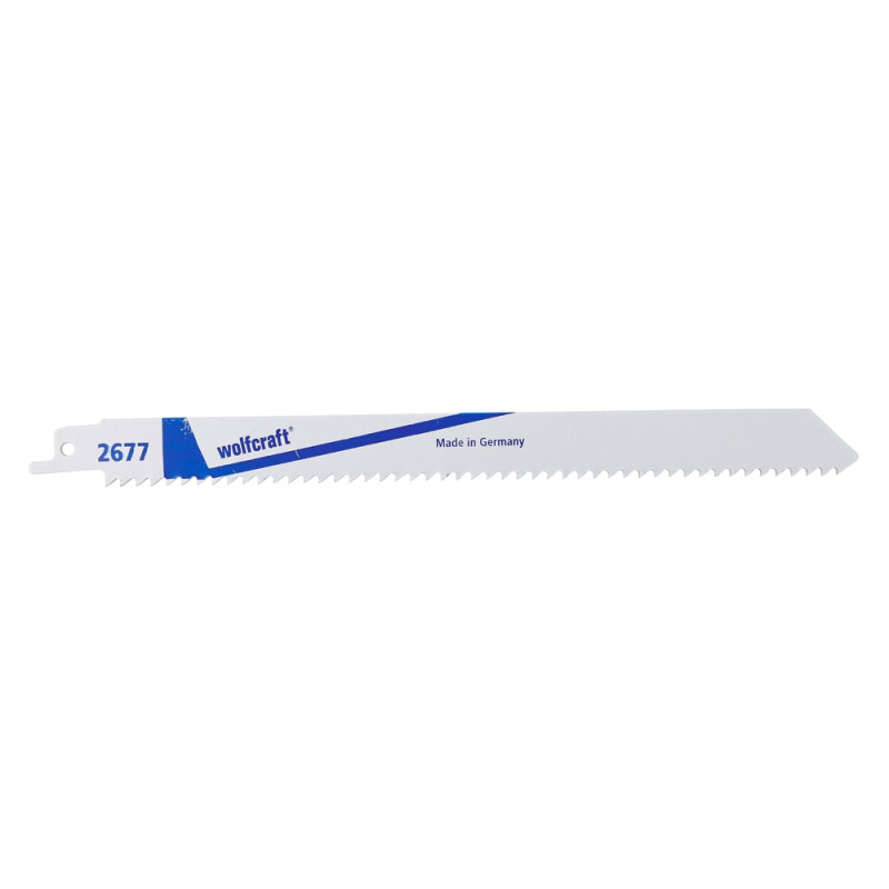 Set de lames de scie sabre 210 mm 2 pièces WOLFCRAFT