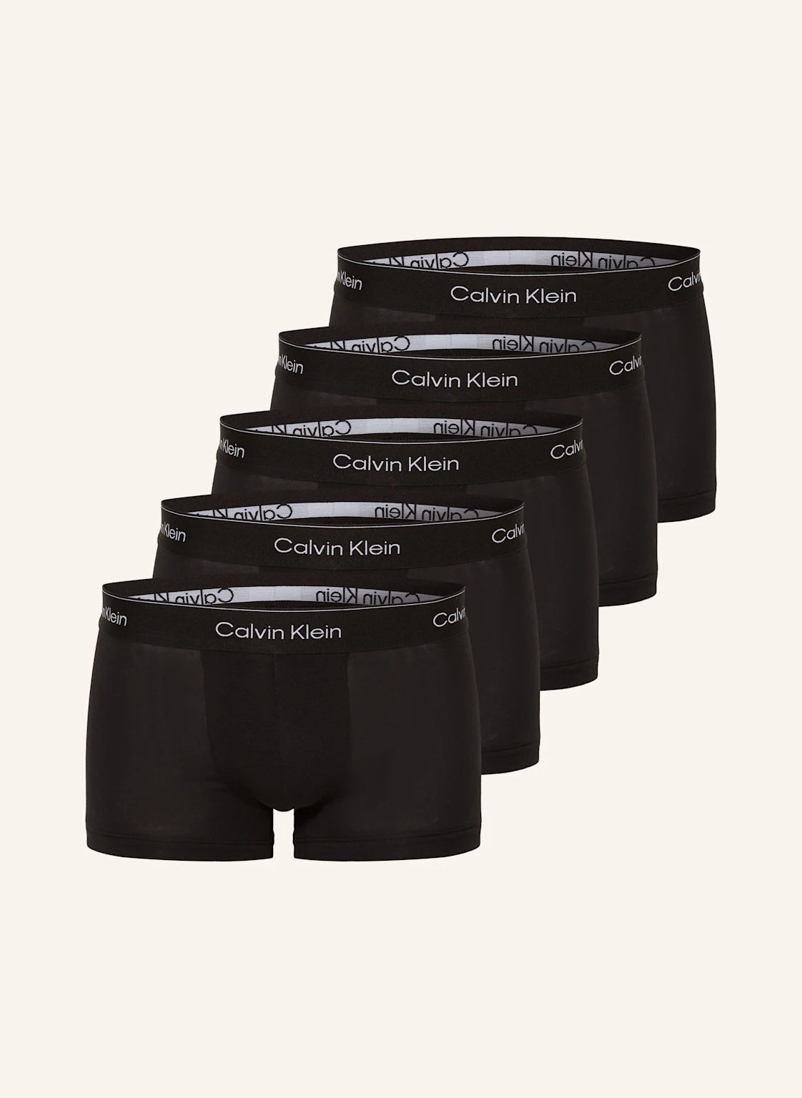 Calvin Klein 5er-Pack Boxershorts ICON COTTON STRETCH Low Rise