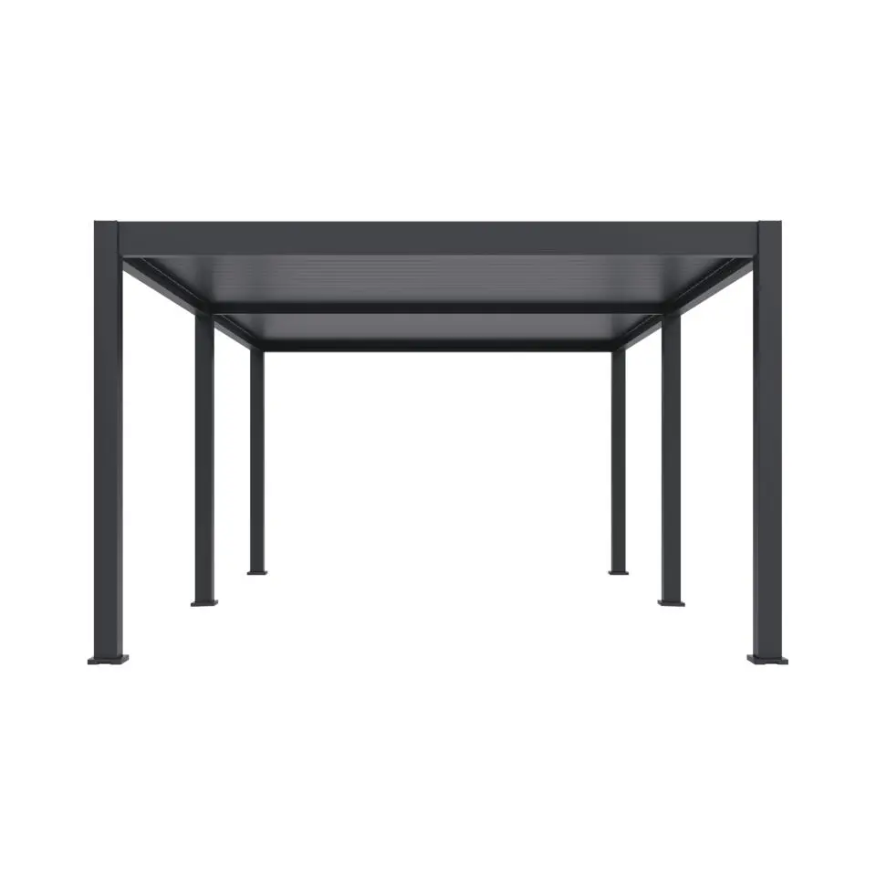 Orion Premium overkapping elektrisch met LED 400 x 600 antraciet