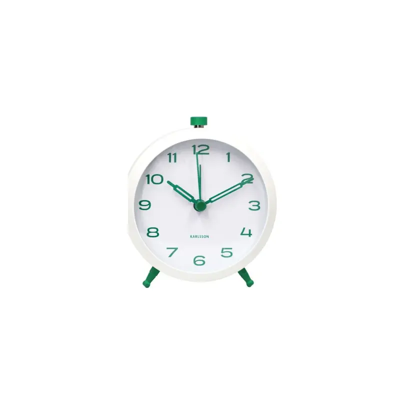 Wecker Button Retro
