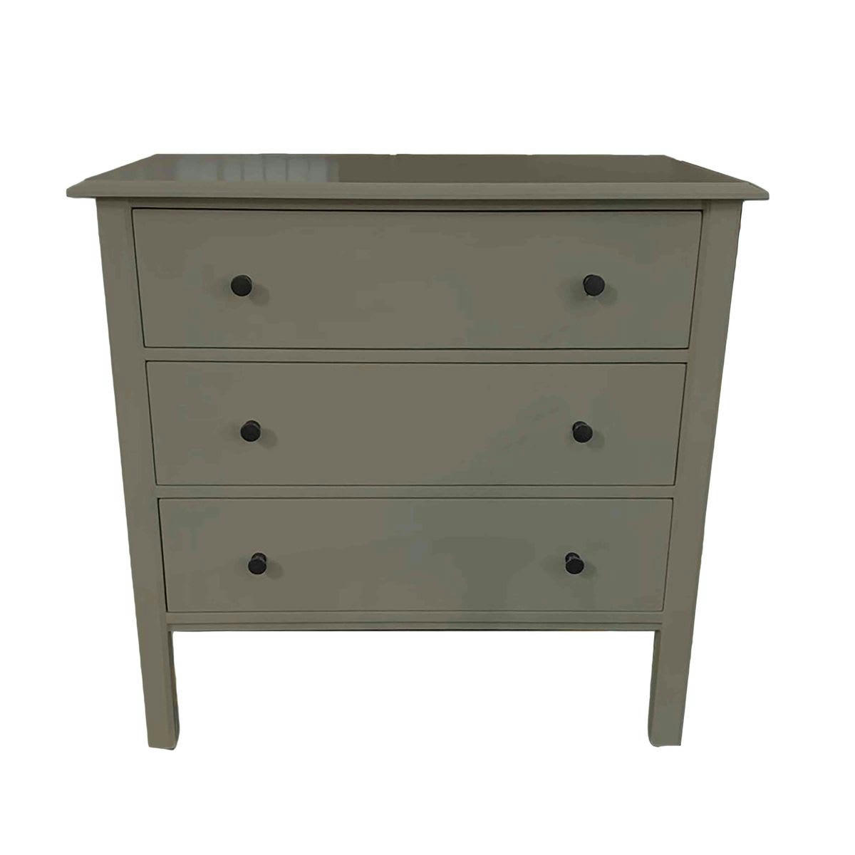 - Commode en manguier massif peint