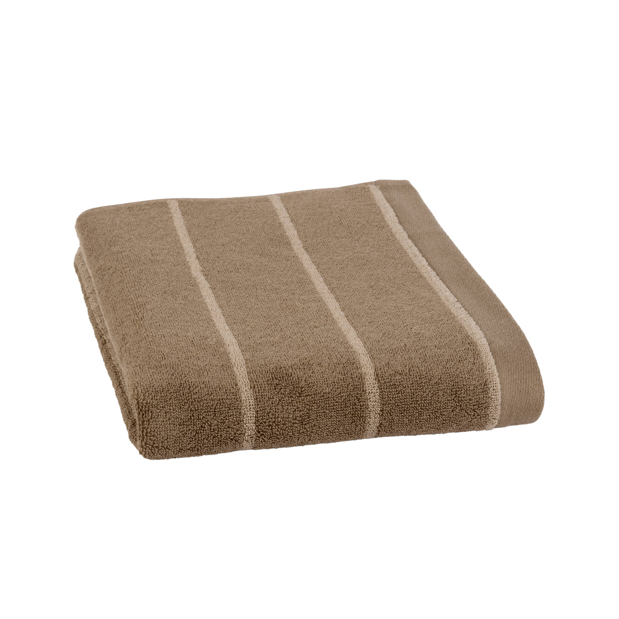 Serviette éponge coton rayée 500 g/m²