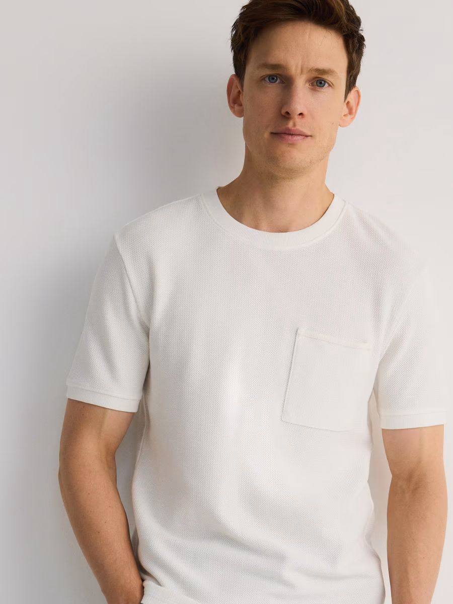 Slim Fit Structural T-Shirt