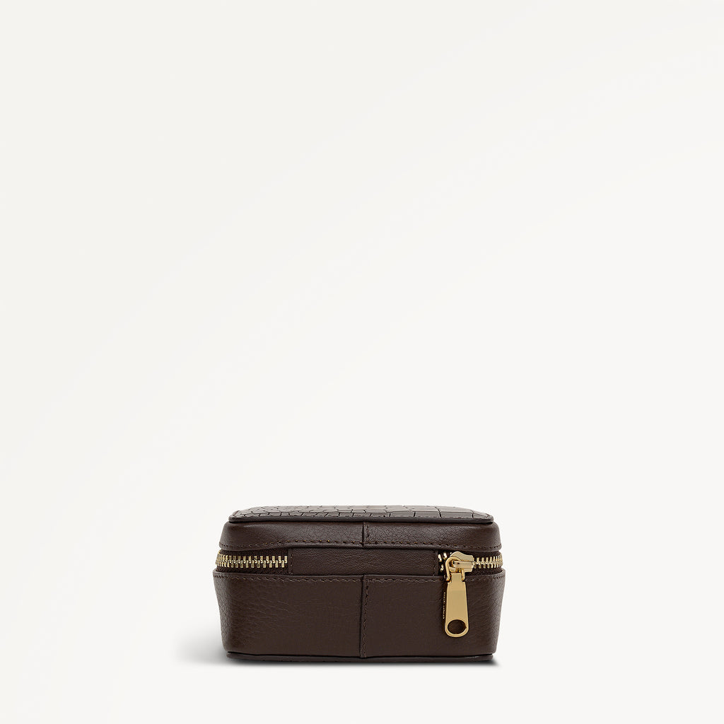 Commute Street - Small Zip Around Jewellery Box