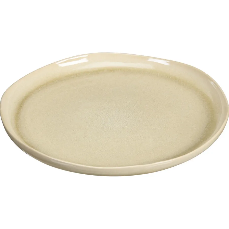 Kwantum Borden | Borden | Dinerbord Viiora Zand – ø 26,5 Cm