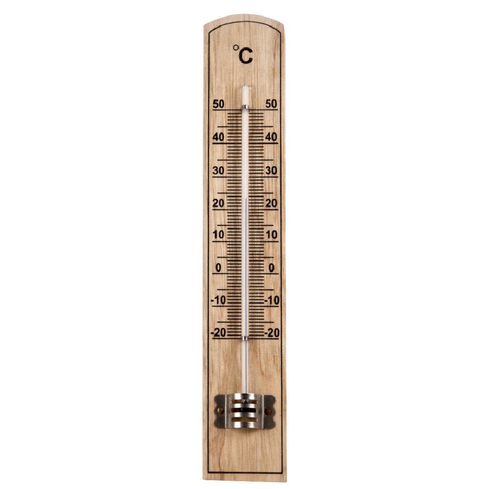 Thermomètre en bois L20cm