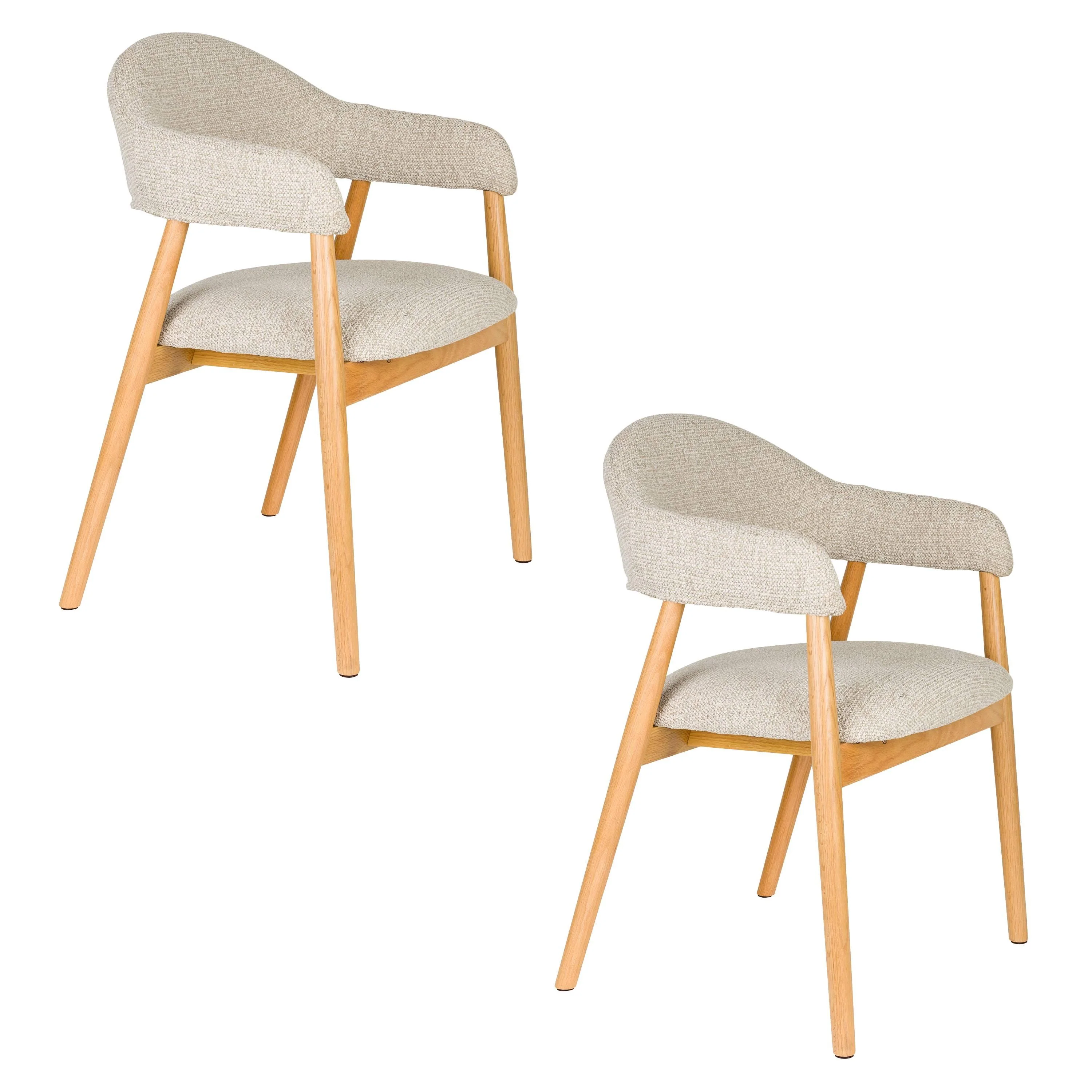 Eetkamerstoel Kangal set van 2