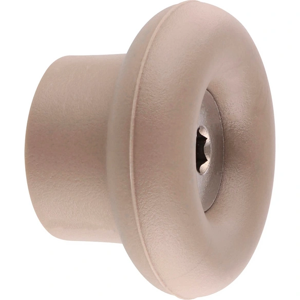 Wandhaken, Ø 4 cm, taupefarben