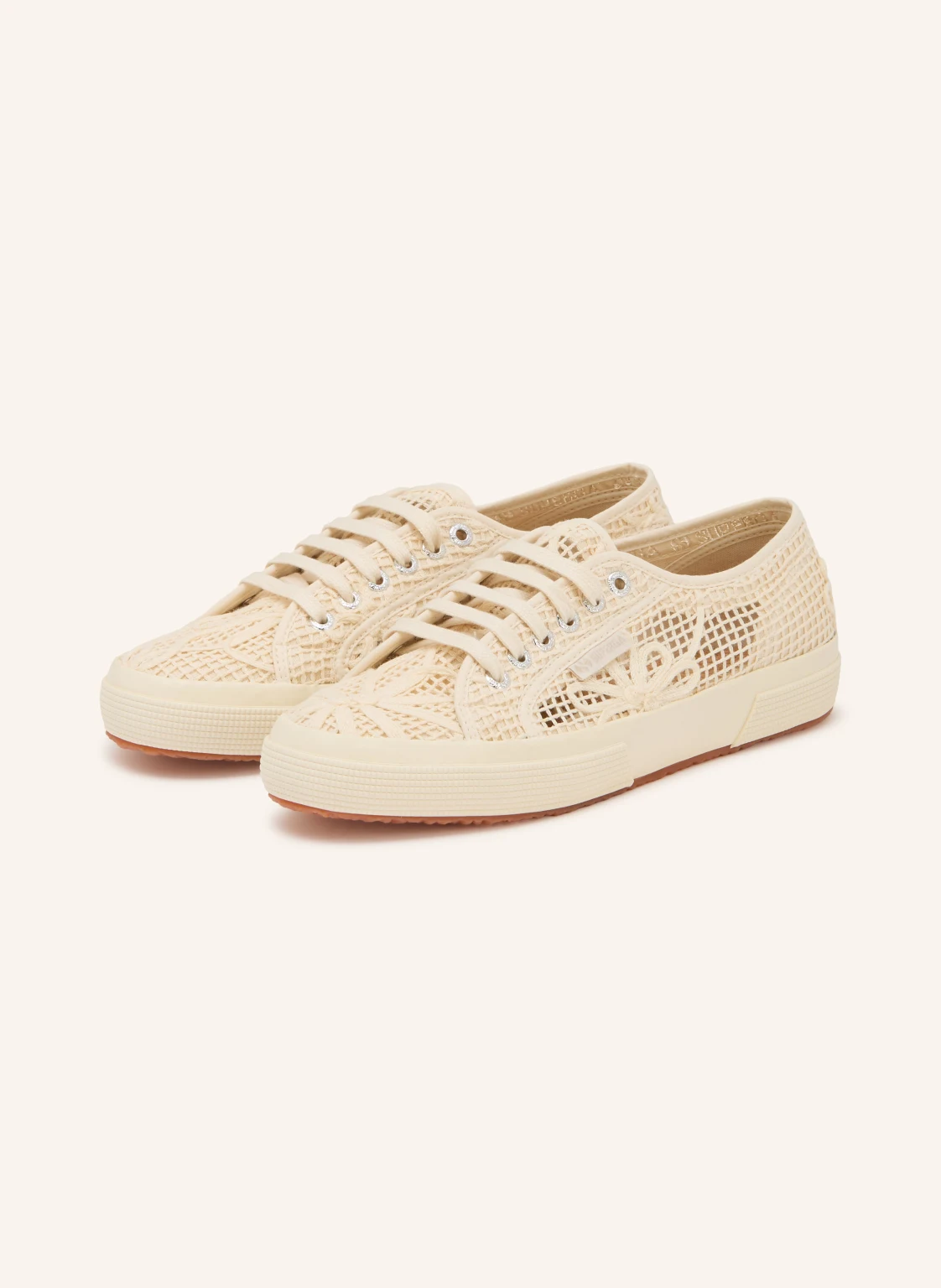 SUPERGA Sneaker NET FLOWER CROCHET