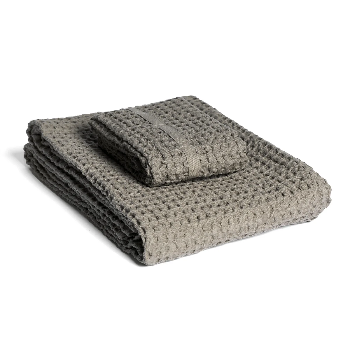 The Organic Company - Big Waffle Handtuch, Gift Set