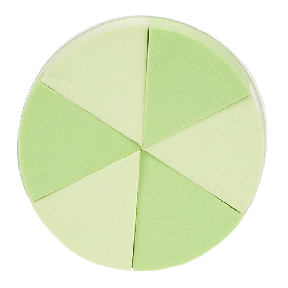 éponge cosmétique x6 (2 modèles)