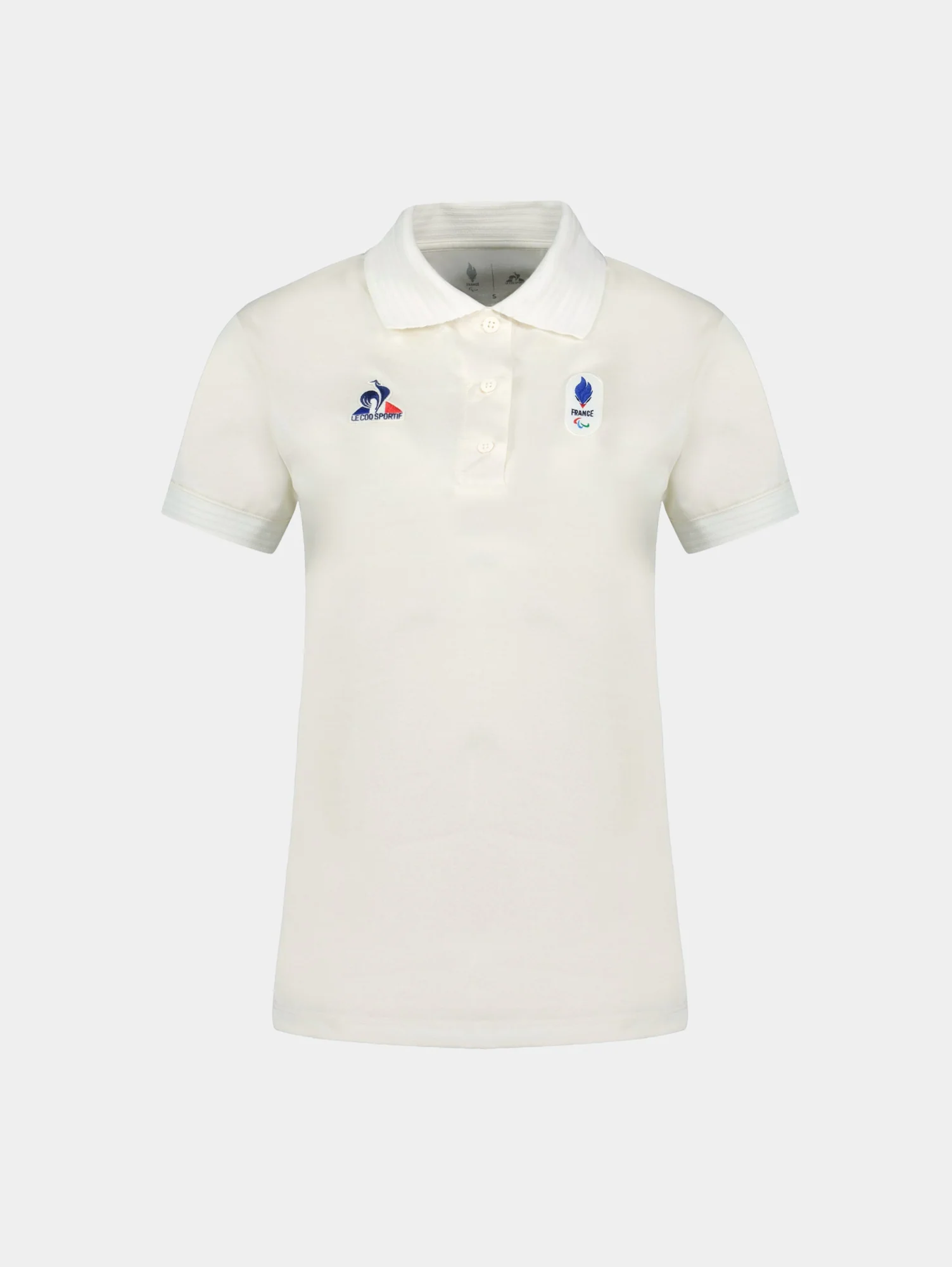 Polo en jersey technique brillant JP Milano-Cortina 2026